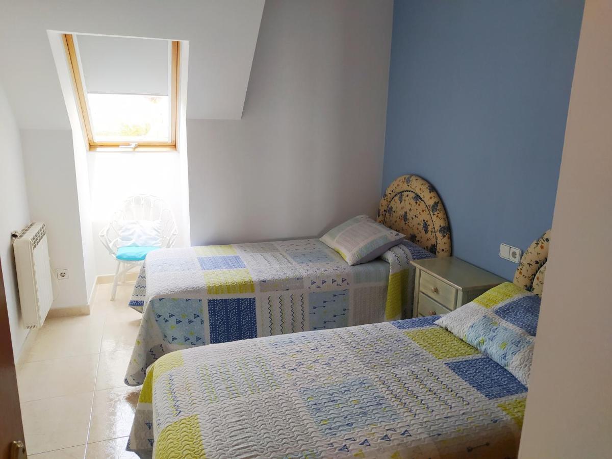 Ferienwohnung Precioso Atico Con Vistas A Pie De Playa Sanxenxo Exterior foto