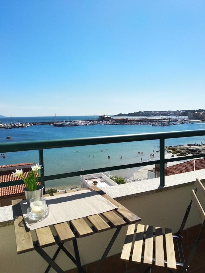 Ferienwohnung Precioso Atico Con Vistas A Pie De Playa Sanxenxo Exterior foto